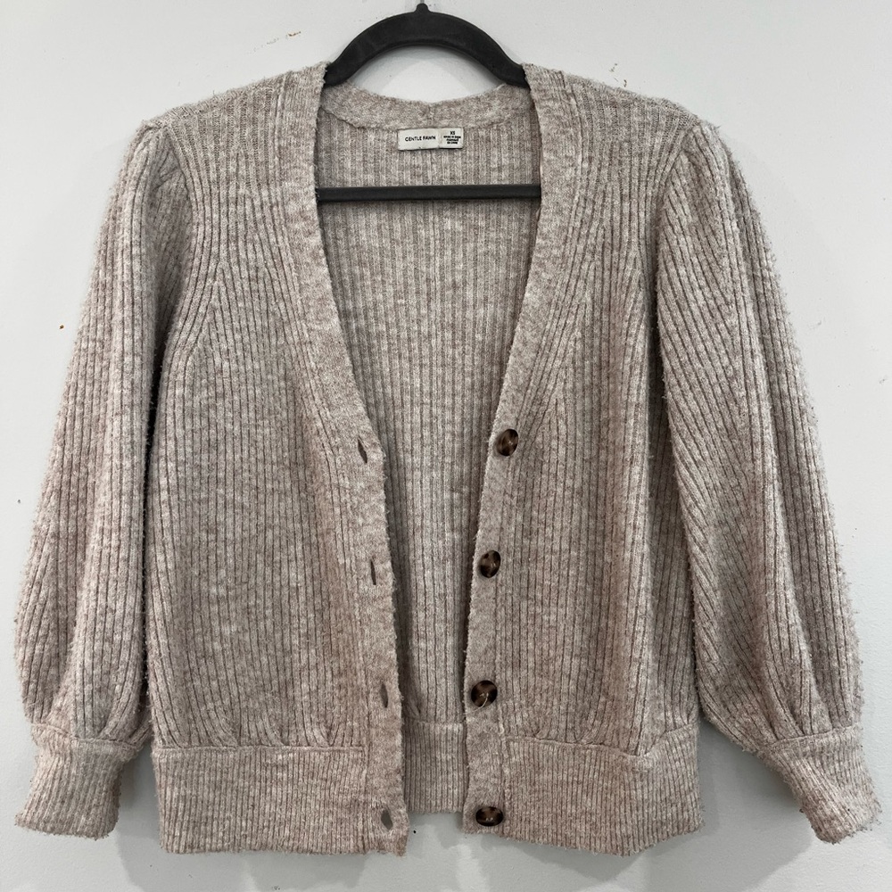 Gentle Fawn button up cardigan XS